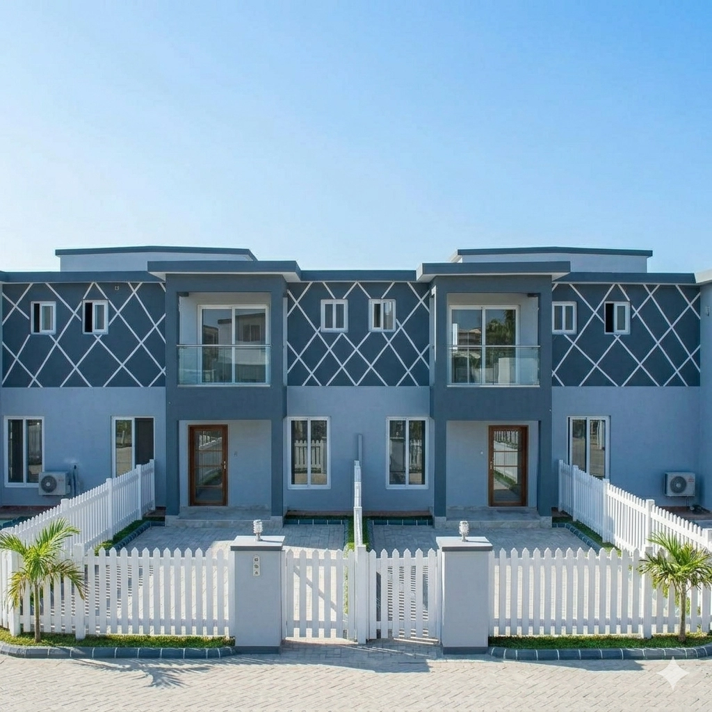 Project renders of Mama's Villaz and KAPI Tower placeholder